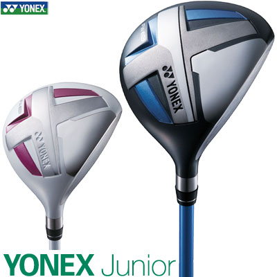 YONEX JUNIOR J135 J120 ヨネックス ジュニア フェアウェイウッド 右用 左用 レフティー ボーイズ キッズ ガールズメーカー希望小売価格はメーカーカタログに基づいて掲載しています。ヨネックス ジュニア フェアウェイウッド 番手 FW #5 ロフト角（°） 24 ライ角（°） 58 クラブ長さ（inch） 31.25 クラブ質量（g） 277 体積（ml） 154 新溝ルール適合モデル ヘッド素材 ドライバー：アルミ合金 FW、UT、アイアン：ステンレススチール パター：亜鉛合金 カラー ブルー、ホワイト/ピンク 本体 中国