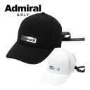 アドミラルゴルフ 2WAY リボンロングバイザー キャップ ゴルフウェア レディース ADMB4A04