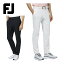 フットジョイ FOOTJOY 2重織 ロングパンツ ゴルフウェア メンズ 2025年秋冬モデル M-XL FJ-F25-P02 [即..