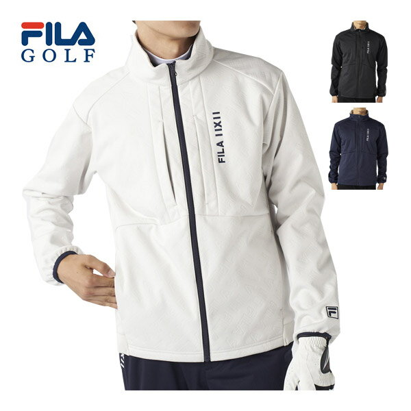 フィラゴルフ FILA GOLF 高周波キルト 3層ボンディング フルジップ ブルゾン ウェア メンズ 2025年秋冬モデル M-3L 785-206 [即納]