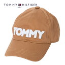 トミーヒルフィガー ゴルフ レディース キャップ TOMMY THMB209F