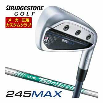 BRIDGESTONE - 特注カスタムクラブ ブリヂストンゴルフ 245MAX アイアン 4本セット[＃7-P1] N.S.PRO 750GH neo シャフト