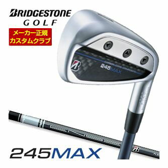 特注カスタムクラブ ブリヂストンゴルフ 245MAX アイアン 4本セット[＃7-P1] TENSEI BS Black 80i シャフト