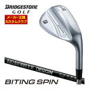 ブリヂストン BITING SPIN ウエッジ メッキ仕様 RAUNE IRON i105 シャフト 特注カスタムクラブ(4)