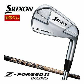 [SALE価格] スリクソン SRIXON Z-FORGED II アイアン ATTAS SPEED for IRON シャフト 5本セット[＃6-P] 特注カスタムクラブ