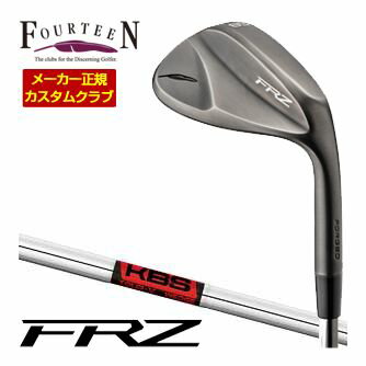樂天商城 - 特注カスタムクラブ フォーティーン FRZ ウエッジ スモーキーサテン仕上げ KBS TOUR V WEDGE シャフト