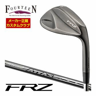 [SALE価格] フォーティーン FRZ ウェッジ スモーキーサテン仕上げ USTマミヤ アッタス アイアン 115 シャフト 特注カスタムクラブ