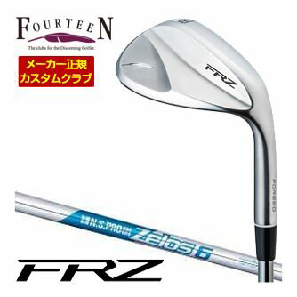 樂天商城 - 特注カスタムクラブ フォーティーン FRZ ウエッジ パールサテン仕上げ N.S.PRO ZELOS 6 シャフト