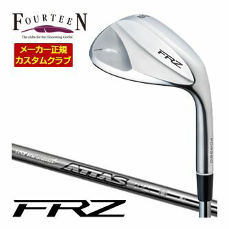 樂天商城 - 特注カスタムクラブ フォーティーン FRZ ウエッジ パールサテン仕上げ USTマミヤ アッタス アイアン 10 シャフト