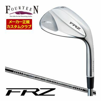 [SALE価格] フォーティーン FRZ ウェッジ パールサテン仕上げ Fourteenオリジナル FS-90i BLACK Edition スチール シャフト 特注カスタムクラブ