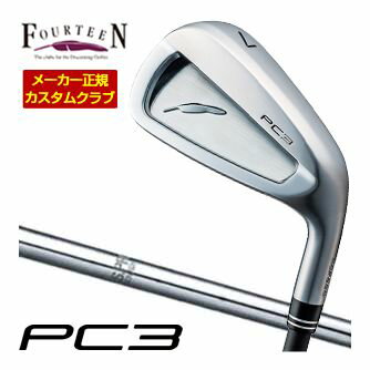 樂天商城 - 特注カスタムクラブ フォーティーン 2024 PC3 アイアン N.S. PRO 950GH HT シャフト 4本セット[＃7-P]