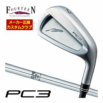 [SALE価格] フォーティーン 2024 PC-3 アイアン N.S. PRO V90 シャフト 単品[＃5、＃6、＃7、＃8、＃9..