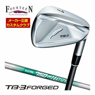 FOURTEEN - 特注カスタムクラブ フォーティーン 2025NEW TB-3 FORGED アイアン N.S. PRO 750GH neo シャフト 単品[＃5、＃6、＃7、＃8、＃9、PW]