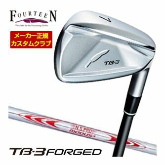 樂天商城 - 特注カスタムクラブ フォーティーン 2025NEW TB-3 FORGED アイアン N.S.PRO MODUS3 TOUR130 シャフト 4本セット[＃7-P]