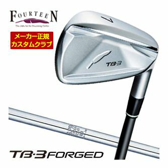 FOURTEEN - 特注カスタムクラブ フォーティーン 2025NEW TB-3 FORGED アイアン N.S. PRO 1150GH TOUR シャフト 単品[＃5、＃6、＃7、＃8、＃9、PW]