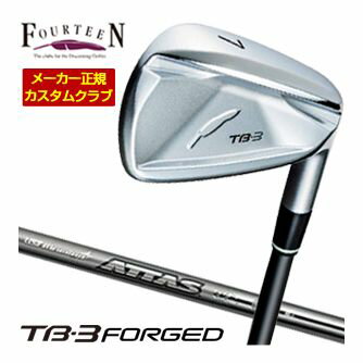 樂天商城 - 特注カスタムクラブ フォーティーン 2025NEW TB-3 FORGED アイアン USTマミヤ アッタス アイアン 115 シャフト 4本セット[＃7-P]