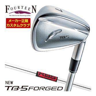 樂天商城 - 特注カスタムクラブ フォーティーン 2025NEW TB-5 FORGED アイアン KBS TOUR シャフト 単品[＃5、＃6、＃7、＃8、＃9、PW]