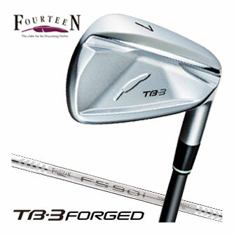 FOURTEEN - フォーティーン 2025NEW TB-3 FORGED アイアン FS-90i スチールシャフト 4本セット[＃7-P]