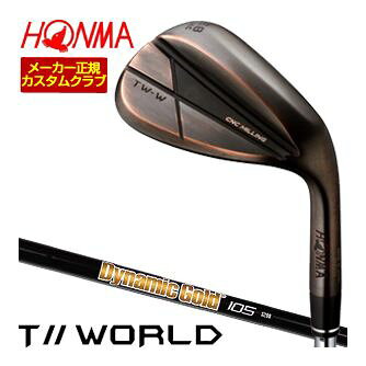 HOMMA Golf - 特注カスタムクラブ 本間ゴルフ TW-W 2024 ウエッジ カッパー DG105 ONYX BLACK シャフト