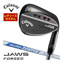 キャロウェイ JAWS フォージド ウィメンズ ウエッジ チャコールブラック N.S.PRO Zelos7 シャフト 特注カスタムクラブ