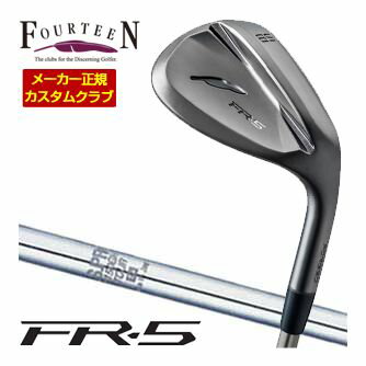 挖起桿 - 特注カスタムクラブ フォーティーン FR-5 ウエッジ ダイヤモンドブラックサテン仕上げ N.S. PRO 1150GH TOUR シャフト
