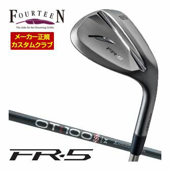 Other - 特注カスタムクラブ フォーティーン FR-5 ウエッジ ダイヤモンドブラックサテン仕上げ 三菱 OT Tour iron シャフト