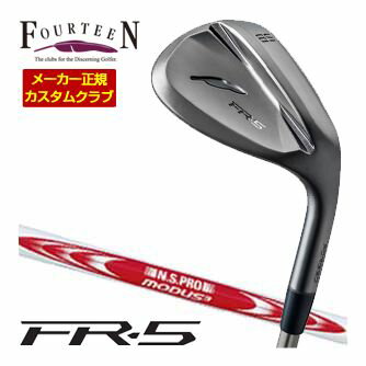 フォーティーン FR-5 ウエッジ ダイヤモンドブラックサテン仕上げ NSPRO モーダス3 ツアー110 シャフト 特注カスタムクラブ
