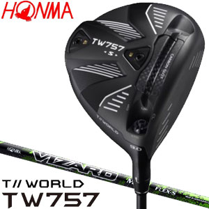 [SALE価格] 本間ゴルフ ツアーワールド TW757 Type-S ドライバー VIZARD MA シャフト