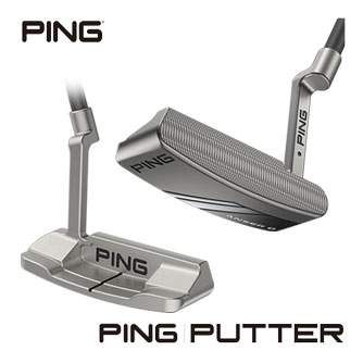 [SALE価格]　ピン　2024　ANSER　D　パター　PING　PP58　グリップ、カーボンシャフト仕様