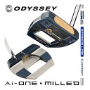 オデッセイ Ai-ONE MILLED JAILBIRD MINI T DB パター STROKE LAB 90 スチールシャフト 装着モデル 【即納】