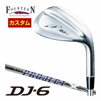フォーティーン DJ6 ウエッジ ライフル PROJECT X LZ シャフト 特注カスタムクラブ