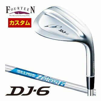 フォーティーン　DJ6　ウエッジ　N.S.PRO　ZELOS　6　シャフト　特注カスタムクラブ