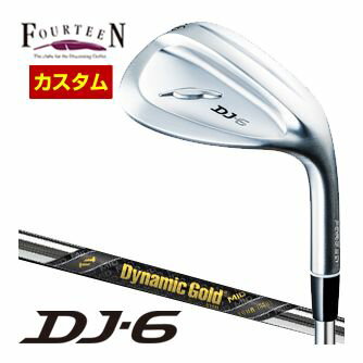 フォーティーン　DJ6　ウエッジ　ダイナミックゴールド　MID　115　ツアー　イシュー　シャフト　特注カスタムクラブ