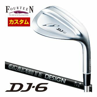 フォーティーン DJ6 ウエッジ グラファイトデザイン RAUNE IRON i105 シャフト 特注カスタムクラブ