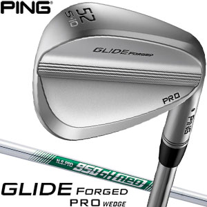 ピン GLIDE FORGED PRO ウエッジ N.S.PRO 950GH neo シャフト フレックス：S GP360 LITE ツアーベルベット ROUND アクア グリップ装着