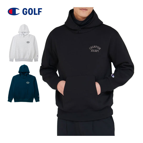 チャンピオン champion ゴルフ テックウィーブ テリー フーデッド スウェットシャ...