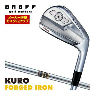 樂天商城 - 特注カスタムクラブ オノフ 2026 KURO FORGED アイアン 単品[＃4、＃5、＃6、＃7、＃8、＃9、PW] ダイナミックゴールド シャフト ウエイト調整グリップ仕様
