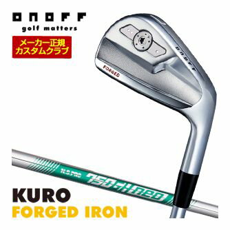Rakuten - 特注カスタムクラブ オノフ 2026 KURO FORGED アイアン 4本セット[＃7-P] N.S.PRO 750GH neo シャフト ウエイト調整グリップ仕様