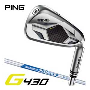 [SALE価格]　ピン　G430　アイアン　N.S.PRO　ZELOS　7　シャフト　6本セット[＃6-P、45度]