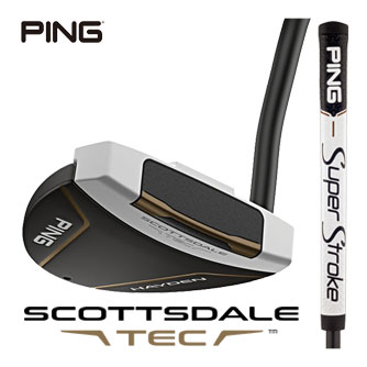 ピン スコッツデール テック HYDEN パター PING SuperStroke TOUR 2.0 PT WHT/BZ グリップ装着モデル