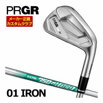 Rakuten - PRGR プロギア 01 アイアン N.S.PRO 750GH neo シャフト 4本セット[＃7-PW] 特注カスタムクラブ ゴルフクラブ メンズ アイアン