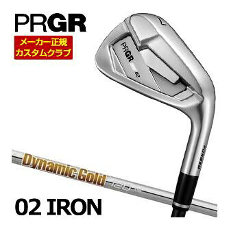 樂天商城 - PRGR プロギア 02 アイアン ダイナミックゴールド 120 シャフト 単品[＃4、＃5、＃6、＃7、＃8、＃9、PW] 特注カスタムクラブ ゴルフクラブ メンズ アイアン