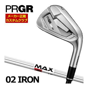PRGR プロギア 02 アイアン KBS MAX80 シ�
