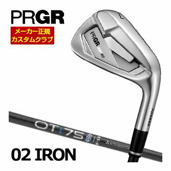PRGR プロギア 02 アイアン 三菱 NEW OT 