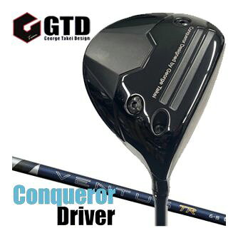 WOSS - GTD ジョージ武井デザイン Conqueror コンクワーラー ドライバー フジクラ 26 Ventus TR BLUE シャフト 特注カスタムクラブ