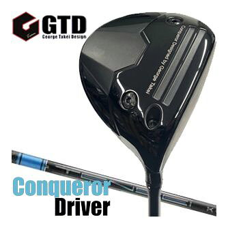 樂天商城 - GTD ジョージ武井デザイン Conqueror コンクワーラー ドライバー 三菱 TENSEI Pro Blue 1K シャフト 特注カスタムクラブ