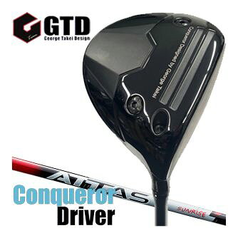 Other - GTD ジョージ武井デザイン Conqueror コンクワーラー ドライバー UST Mamiya ATTAS RX SUNRISE RED シャフト 特注カスタムクラブ