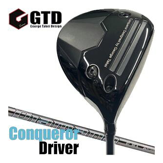 樂天商城 - GTD ジョージ武井デザイン Conqueror コンクワーラー ドライバー 三菱 ディアマナ GT シャフト 特注カスタムクラブ