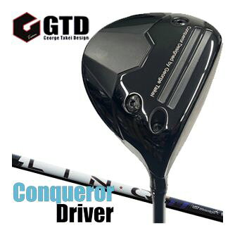 樂天商城 - GTD ジョージ武井デザイン Conqueror コンクワーラー ドライバー Mamiya LIN-Q PowerCore BLUE シャフト 特注カスタムクラブ