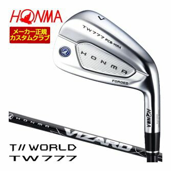 樂天商城 - 特注カスタムクラブ 本間ゴルフ ツアーワールド TW777 PCB MAX アイアン VIZARD IRON シャフト 4本セット[＃7-＃10]